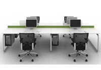 四人對(duì)向式工作站C-018