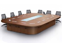 實(shí)木會(huì)議臺(tái)HYT-A07