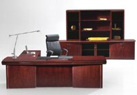 經(jīng)典實(shí)木大班臺(tái)DBT-002