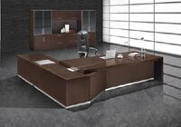 現(xiàn)代實(shí)木大班桌DBC-038